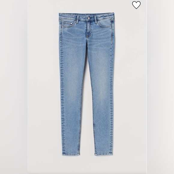 H&M Denim - H&M Super Skinny Low Waist Jeans - Size 25/30